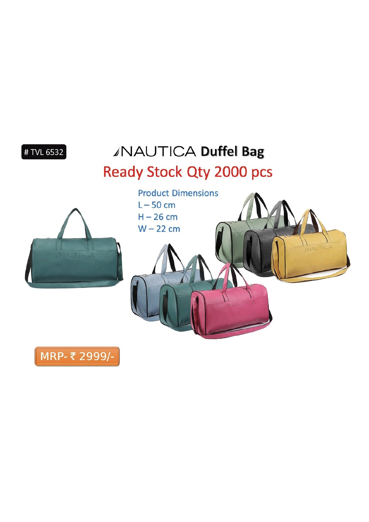 Nautica duffel bag